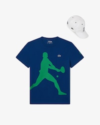 노박 티셔츠와 모자 세트