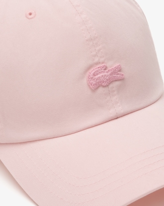 워시드 베이직 컬러 크록 볼캡