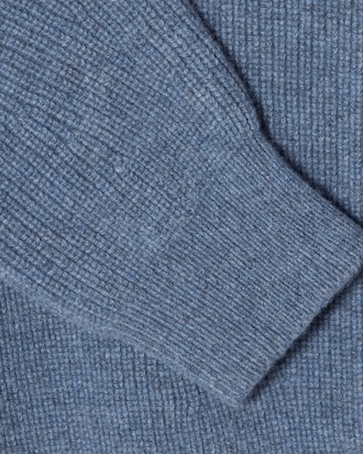 립 조직 풀집업 가디건