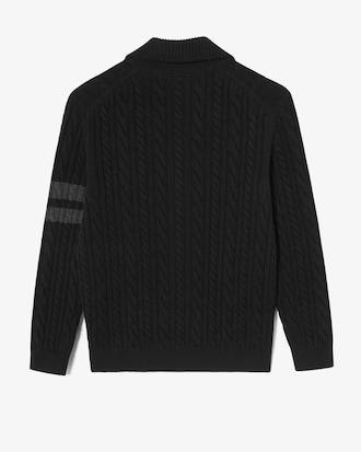 케이블 집업 가디건