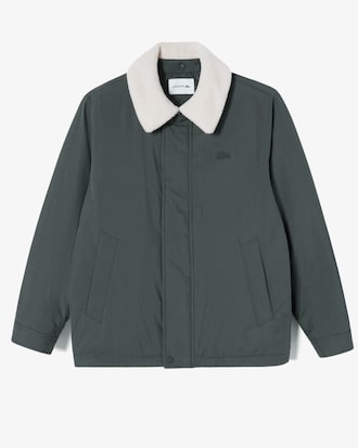 코듀로이 카라 다운