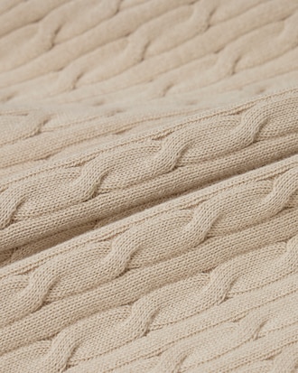 케이블 긴팔 가디건