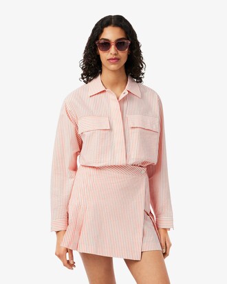 스트라이프 시어서커 라이트 점퍼