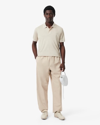 남성 라미네이티드 더블페이스 오버사이즈 트랙 팬츠