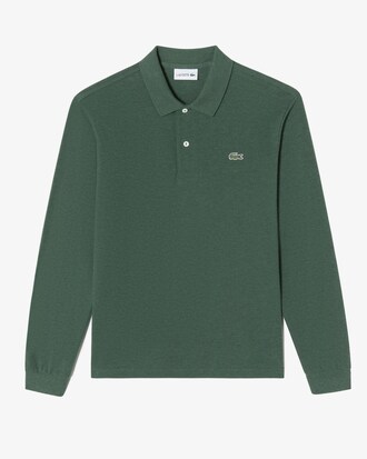 프렌치 레귤러핏 긴팔 베이직 폴로