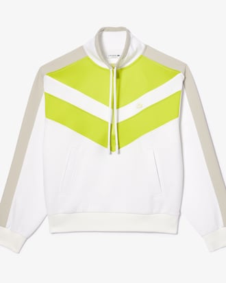 컬러블럭 하프짚업 스웻셔츠