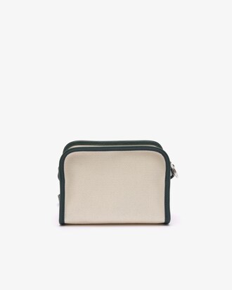 헤리티지 캔버스 (HERITAGE CANVAS) 지퍼 포켓 크로스백