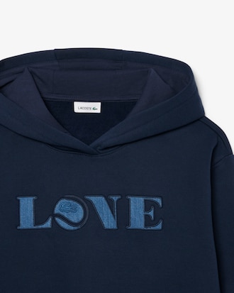 키즈 LOVE 그래픽 후드 스웻셔츠