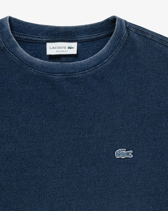 JP 인디고 반팔 티셔츠