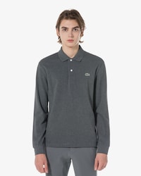 프렌치 레귤러핏 긴팔 베이직 폴로