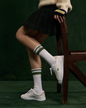 null  - 화이트 / 골드 - Lacoste