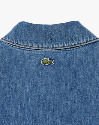 데님 폴로 드레스