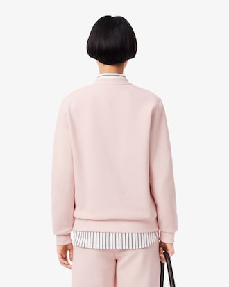 더블페이스 피케 크루넥 스웻셔츠