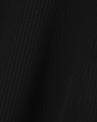 3D 립조직 플레어 미디스커트