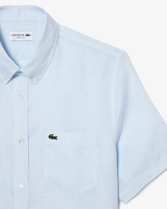 린넨 반팔 셔츠