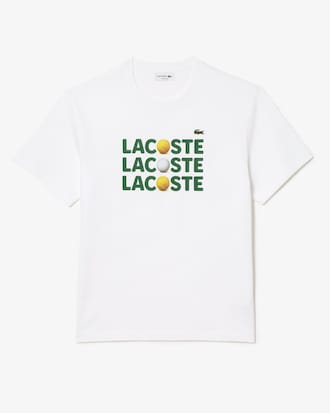 헤비저지 레터링 & 볼 그래픽 티셔츠