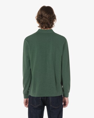 프렌치 레귤러핏 긴팔 베이직 폴로