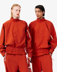 유니섹스 라이트 타프타 오버사이즈 점퍼