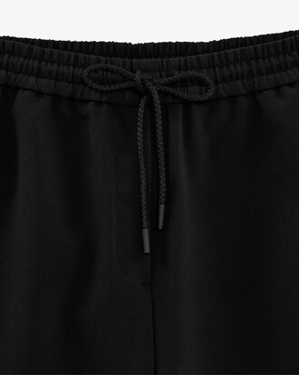 와이드핏 밴딩 팬츠