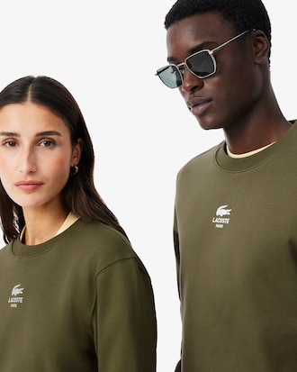 소프트 브랜딩 크루넥 스웻셔츠