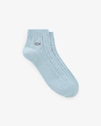 여성 케이블 앵클 삭스