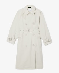 코튼 트윌 트렌치코트