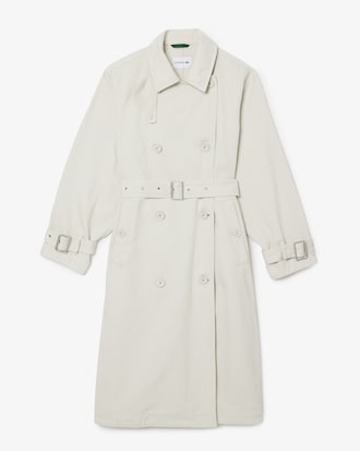 코튼 트윌 트렌치코트