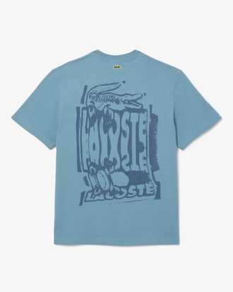 썸머 크록 프린팅 티셔츠