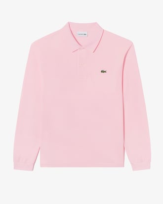 프렌치 레귤러핏 긴팔 베이직 폴로