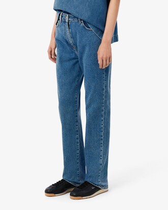 스트레이트 데님 팬츠