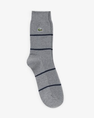 남성용 스트라이프 미들 양말