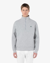 하이넥 반집업 스웻셔츠