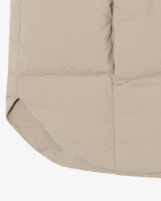 라운드넥 경량 다운