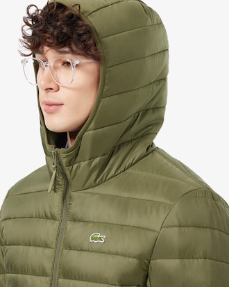 THERMORE 후드 경량 패딩