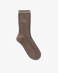 캐시미어 블렌드 케이블 중목 양말