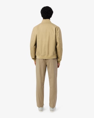 코튼 스트레치 레귤러핏 밴딩 팬츠