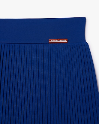 롤랑가로스 언밸런스 플리츠 스커트