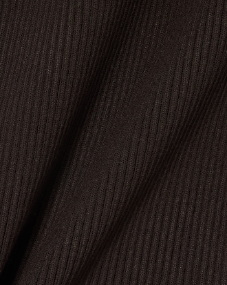 3D 립조직 오픈카라 스웨터