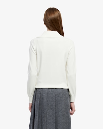 반집업 윙카라 스웨터