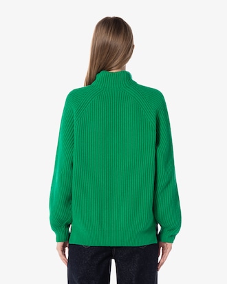 3D 하프짚업 스웨터