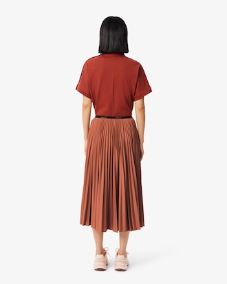 에센셜 롱 플리츠 스커트