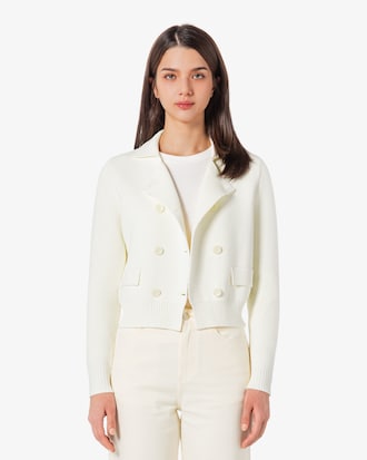 더블 자켓형 가디건