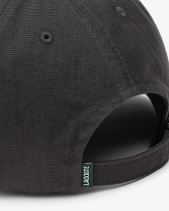 워시드 베이직 컬러 크록 볼캡