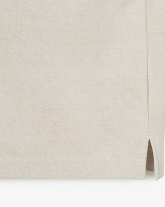 배색 스티치 반팔 티셔츠