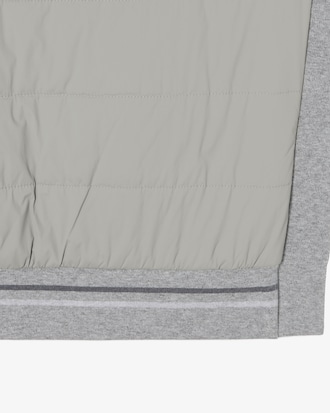 골프 팁핑 하이브리드 풀집업 스웨터