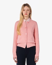 알파카 크루넥 가디건