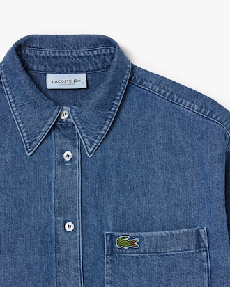 오버사이즈 데님셔츠