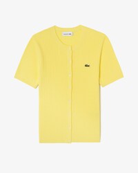 미니케이블 반팔 가디건