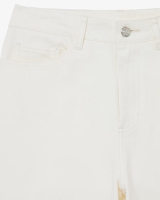 세미와이드 데님 팬츠