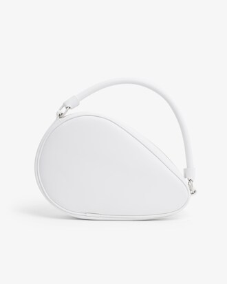 런웨이 쇼 레더 라켓백